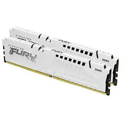 Kingston Memorii Kingston FURY Beast White 32GB(2x16GB) DDR5, 5600MT/s, CL40