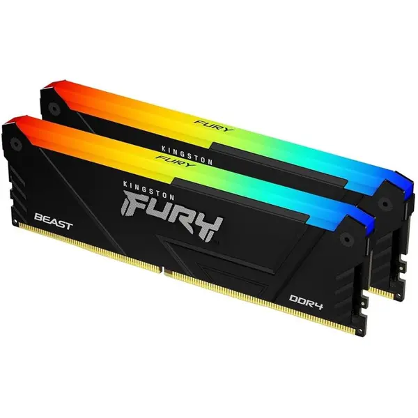 Kingston Memorii Ram, Kingston Fury Beast, 16Gb DDR4 3600MHz, CL17