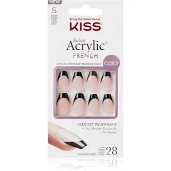 KISS Acrylic French Color unghii artificiale