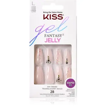 KISS Gel Fantasy Jelly unghii artificiale