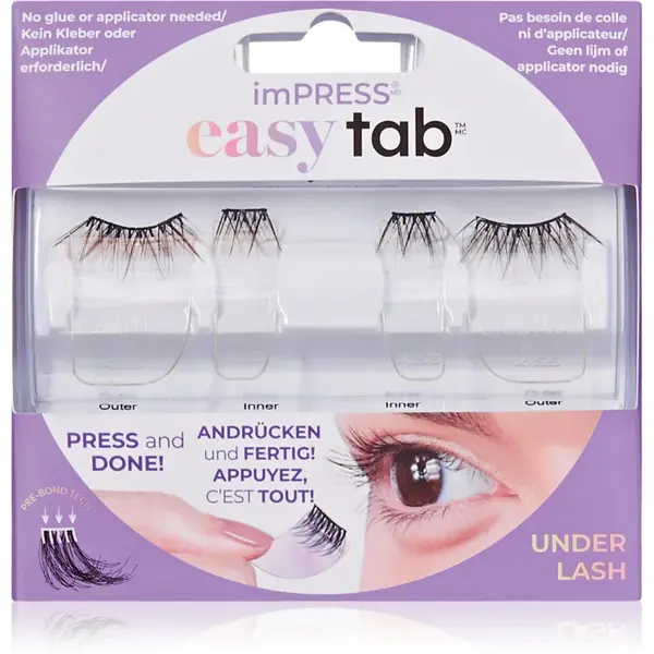 KISS imPRESS easy tab gene false smocuri autoadezive 4 buc