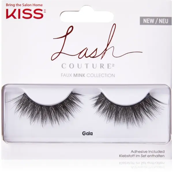 KISS Lash Couture Faux Mink gene false Gala 1 pereche