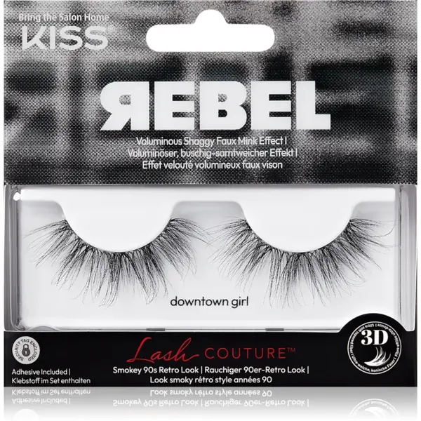 KISS Rebel gene false Downtown Girl 1 pereche