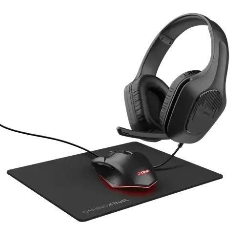 Kit 3-in-1 Trust GXT790 TRIDOX (Negru)
