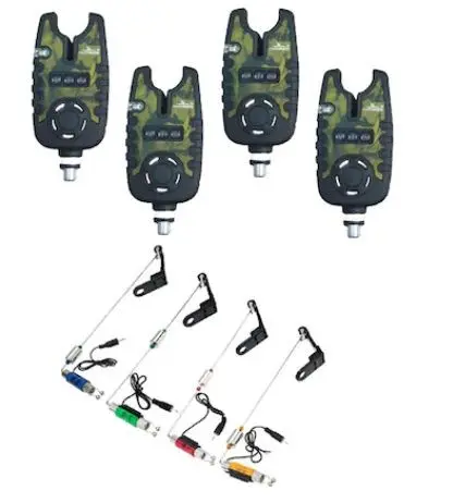 Kit 4 Senzori EastShark Cra Camouflage TLI-22 cu 4 Swingeri Cilindrici pe 4 culori