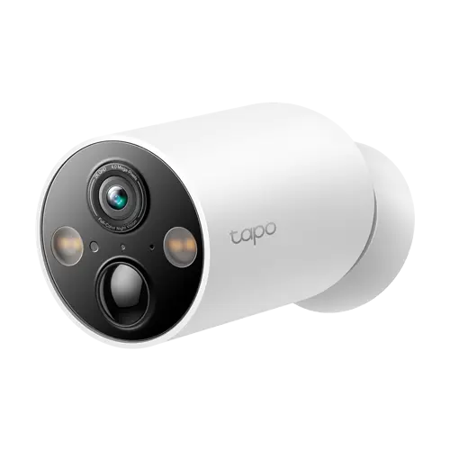 Kit 4 x Camera IP Smart Wi-Fi, 4MP, Baterie reincarcabila, Audio bidirectional, Alarma - TP-Link Tapo TapoC425(4-pack)