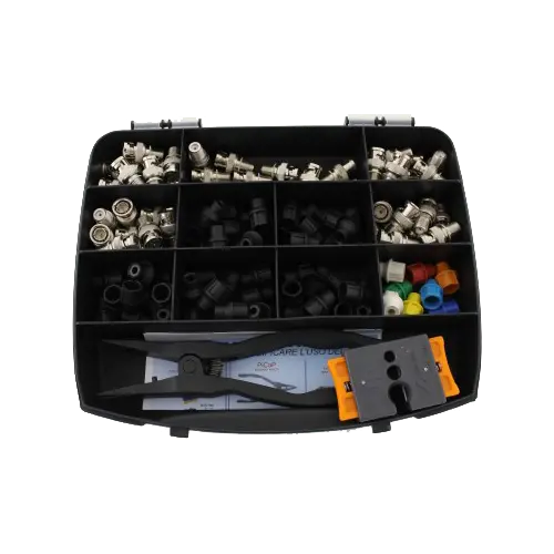 Kit 50 conectori CAP SYSTEM, decapator si cleste sertizare - CAP SYSTEM