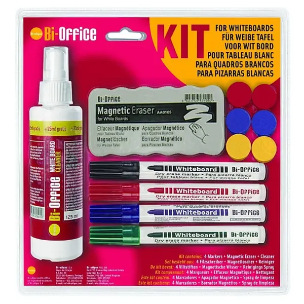 Kit accesorii Bi-Silque pentru tabla magnetica Kit accesorii Bi-Silque pentru tabla magnetica