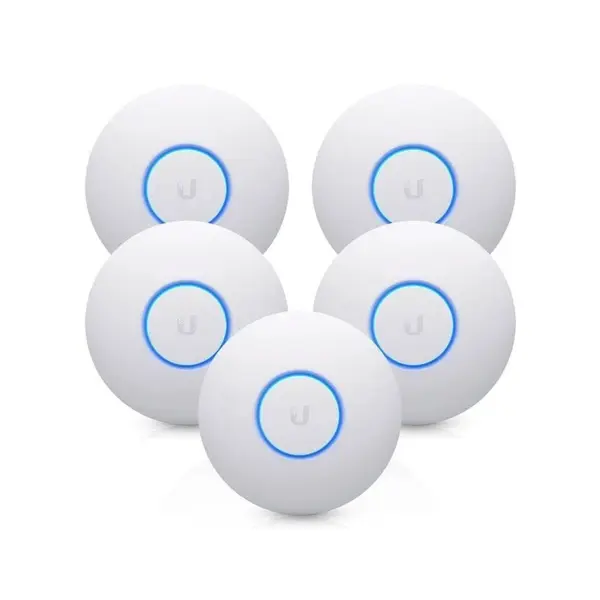 Kit access Point dual-band Ubiquiti UniFi nanoHD, WiFi 5, MU-MIMO, 1733 Mbps, PoE, 5 bucati