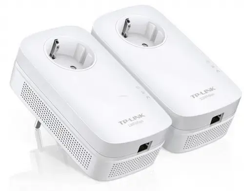 Kit Adaptoare Powerline TP-Link TL-PA8010P, Gigabit, 1200 Mbps, 2 Bucati