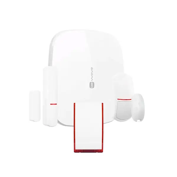Kit alarma antiefractie wireless 4G Satel Be Wave Protection, WiFi, dual SIM, 868 MHz, ABAX 2, cu sirena de exterior