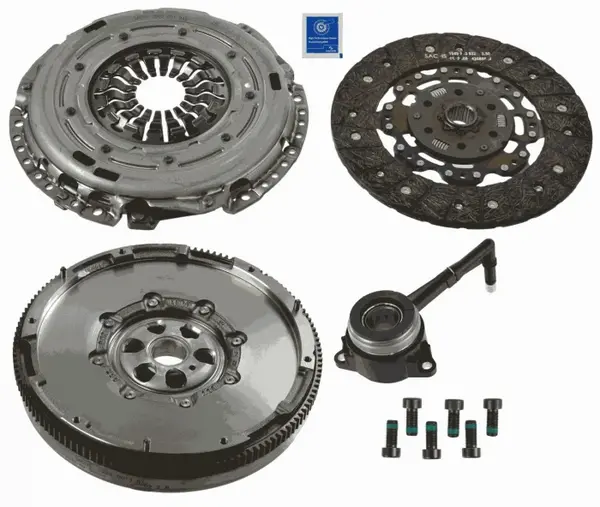 Kit ambreiaj cu autoreglare, cu rulment hidraulic (240mm) potrivit SEAT ALHAMBRA, ALTEA, ALTEA XL; SKODA OCTAVIA II, SUPERB II, YETI; VW BEETLE, CADDY ALLTRACK 1.6D 1.9D 2.0D 02.04-