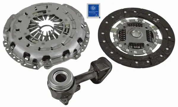 Kit ambreiaj cu autoreglare, cu rulment hidraulic (250mm) potrivit FORD TRANSIT 2.2D 2.4D 01.00-08.14