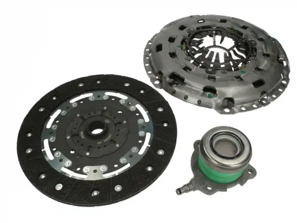 Kit ambreiaj (Cu capac ambreiaj; cilindru ambreiaj central; placa presiune; cu setare automata; cu Volanta, 240mm) potrivit FORD MAVERICK 2.3 03.04-