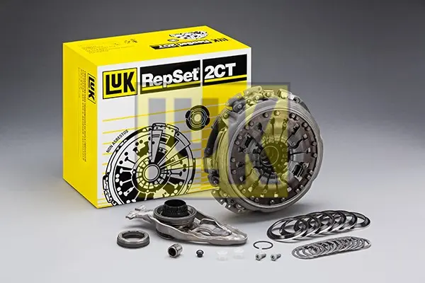 Kit ambreiaj cu placa dubla, cu rulment (Transmisie dublu ambreiaj) potrivit AUDI A1; SEAT IBIZA IV, IBIZA IV SC, IBIZA IV ST, TOLEDO IV; SKODA FABIA III; VW POLO, POLO V 1.4D 02.14-12.22