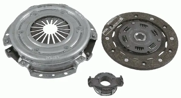 Kit ambreiaj cu rulment (180mm) potrivit CITROEN AX, BX, C15, C15 MINIVAN, SAXO, XSARA, ZX; PEUGEOT 106 I, 106 II, 205 I, 205 II, 306, 309 I, 309 II, 405 I, 405 II 1.0-1.4 04.83-08.05