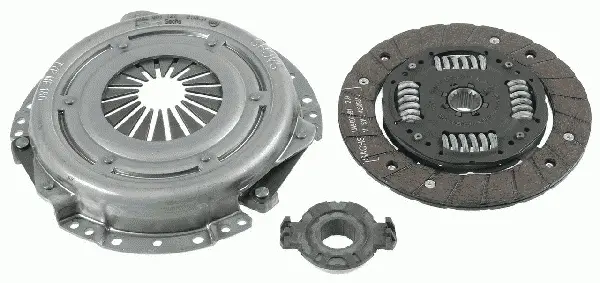 Kit ambreiaj cu rulment (180mm) potrivit CITROEN AX, SAXO, XSARA; PEUGEOT 106 II, 206, 206+, 306 1.0-1.4LPG 07.86-