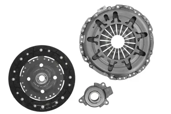 Kit ambreiaj cu rulment hidraulic (220mm) potrivit OPEL AGILA; SUZUKI SPLASH, SWIFT III, SWIFT IV 1.3D 08.05-