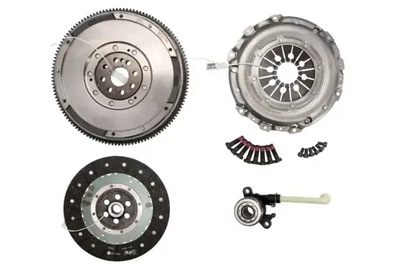 Kit ambreiaj cu volanta si rulment hidraulic (250mm) potrivit NISSAN QASHQAI I, QASHQAI II, QASHQAI III, X-TRAIL II; RENAULT KOLEOS I, LAGUNA III 1.2 1.3H 2.0D 02.07-