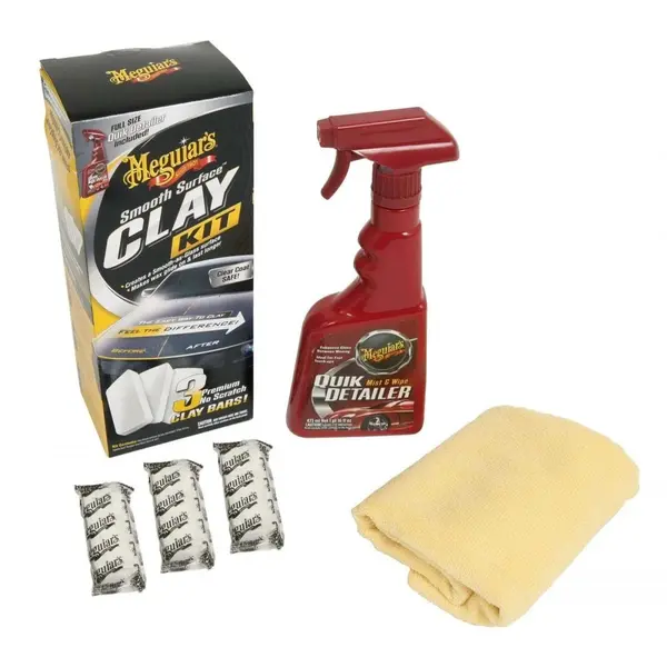 Kit Argila Decontaminare Vopsea Meguiar s Smooth Surface Clay G191700MG