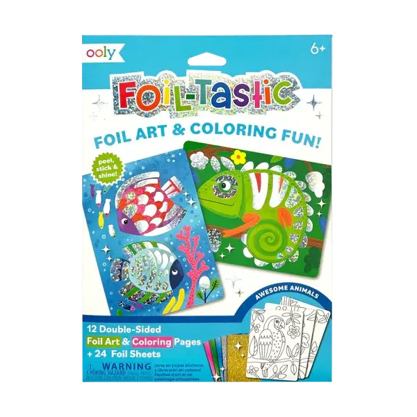 Kit Arta cu folie Foil-tastic - Awesome Animals