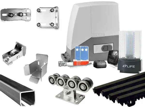 Kit automatizare poarta autoportanta in consola complet pentru 500 KG, Life KITPOARTA500