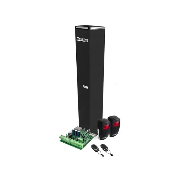 Kit automatizare poarta culisanta Motorline KIT FORT 1000MM, 1000 mm, 400 Kg, 24 Vdc, brushless