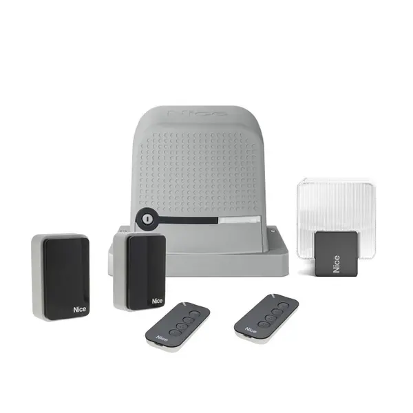 Kit automatizare poarta culisanta NICE Robus600 RBS600BDKCE, 8 metri, 600kg, 433.92 MHz