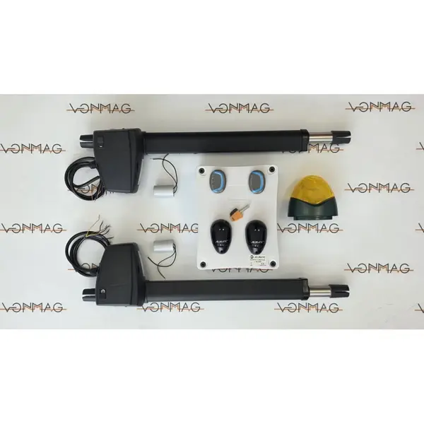 Kit automatizare porti batante Allmatic STYLO, maxim 3.5m si 400 kg per canat