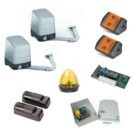 Kit automatizare porti batante Roger H23/284 pentru porti cu lungimea maxima de 2.5m