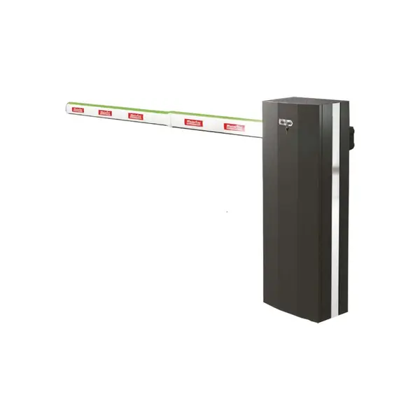 Kit bariera auto automata Motorline KZUMA BL8 + ZUM75HTSL-8, 8 m, 36 Vdc, brat telescopic, utilizare intensiva, fara iluminare