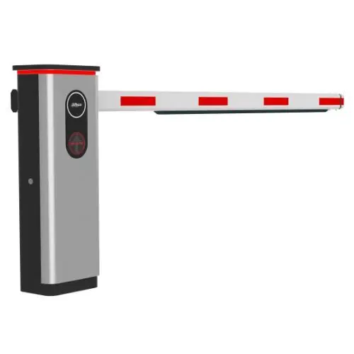 Kit bariera auto si camera recunoastere placute Dahua, 4MP, IR 30m, alarma acustica si vizuala, lungime brat cu LED 4m, detectie vehicul