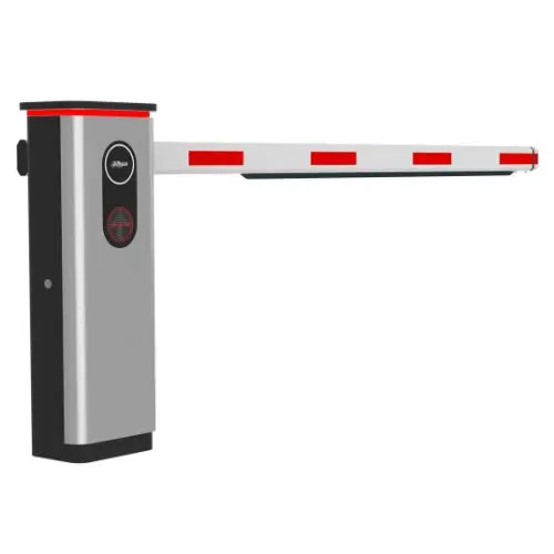 Kit bariera auto si camera recunoastere placute Dahua, 4MP, IR 30m, alarma acustica si vizuala, lungime brat cu LED 3m, detectie vehicul