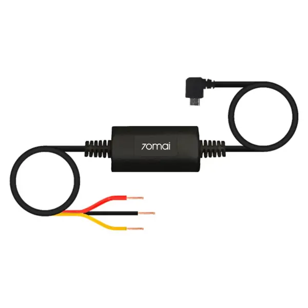 Kit Cablu Alimentare si Monitorizare Dash Cam Xiaomi 70 MAI, MIDRIVE UP02, Negru