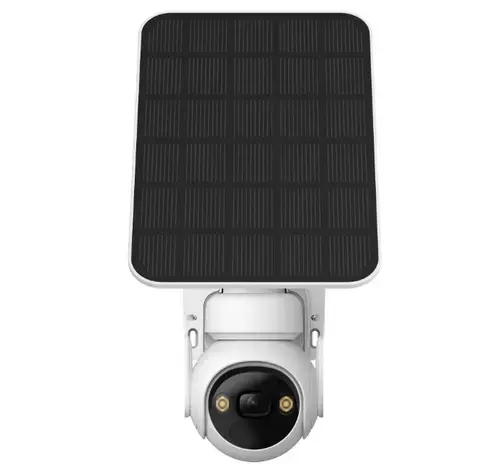 Kit Camera de supraveghere + panou solar IMOU KIT/IPC-K9EP-3T0WE/FSP12-TYPEC Cell PT Wi-Fi Full-Color, 3MP, 2K Full HD, 2304x1296, 3.6mm, acumulator, microfon (Alb)