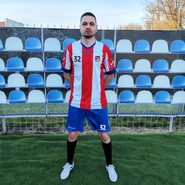 Kit Catalano MC GIVOVA - EF49 ROSU CU ALB, L