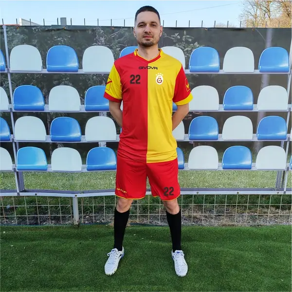 Kit Combo MC GIVOVA KITC22 ROSU CU GALBEN, XL