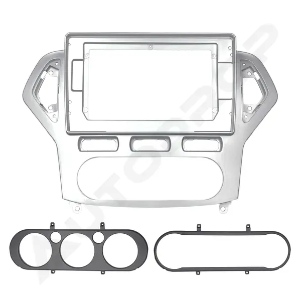 KIT Complet Rama Adaptoare + Cablaj Autodrop Ford Mondeo (Clima manuala) (2007-2010) pentru Navigatie Multimedia Android 10.1 inch - Copie