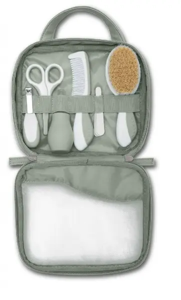 Kit de ingrijire pentru bebelui Nuvita Sage Green