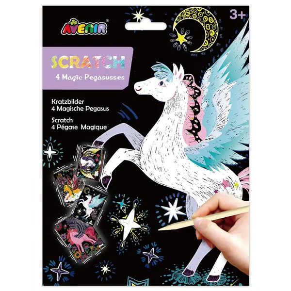 Kit de razuit, Avenir, 4 cai magici Pegas