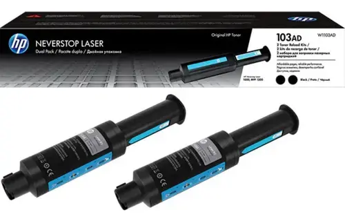 Kit de reincarcare HP 103AD, 2500 pagini, 2 bucati (Negru)