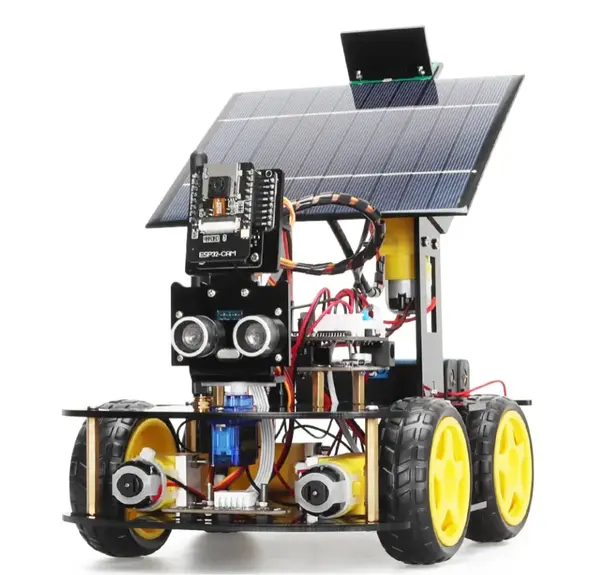 Kit de robot ESP32 cu programare Arduino si functie de urmarire solara, Bitmi 11736