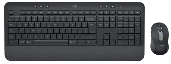 Kit de tastatură și mouse Logitech Signature MK650 Wireless Graphite