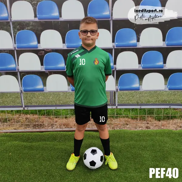Kit echipament fotbal copii Patrick PEF40 2XS