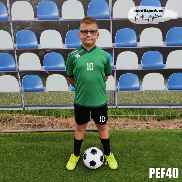 Kit echipament fotbal copii Patrick PEF40 3XS