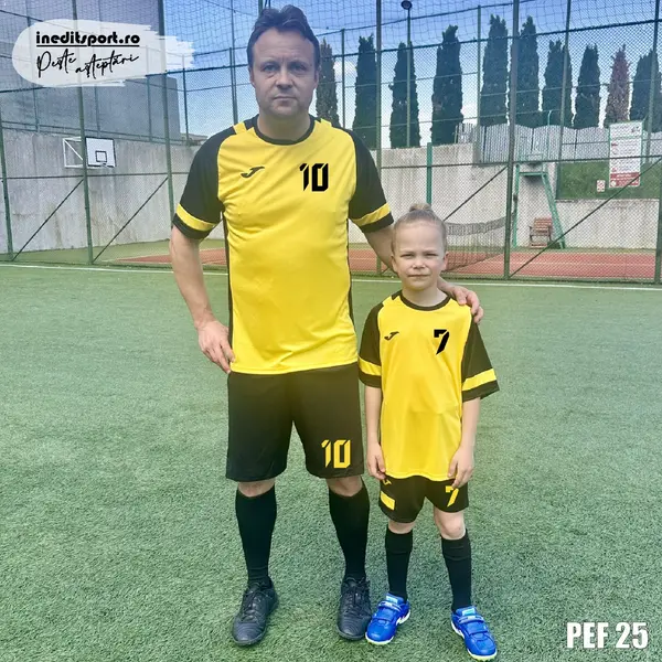 Kit echipament fotbal copii si adulti personalizabil EF25 4XS