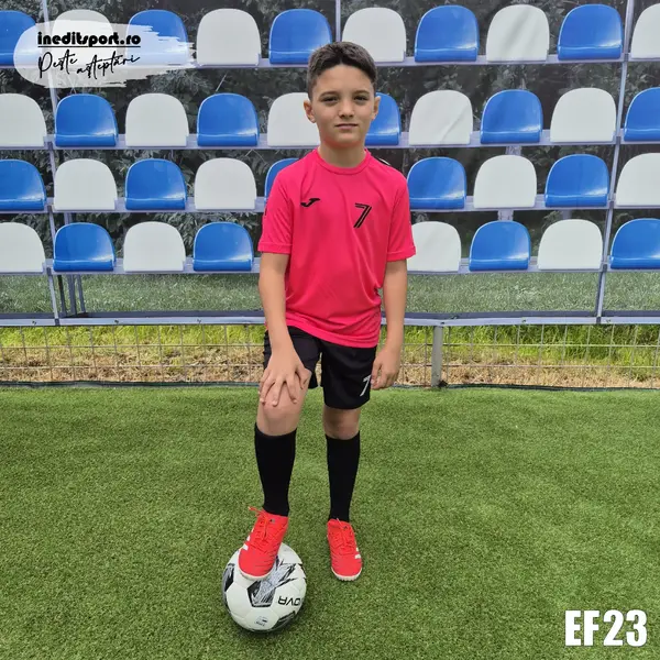 Kit echipament fotbal copii si adulti personalizat PEF23 6XS