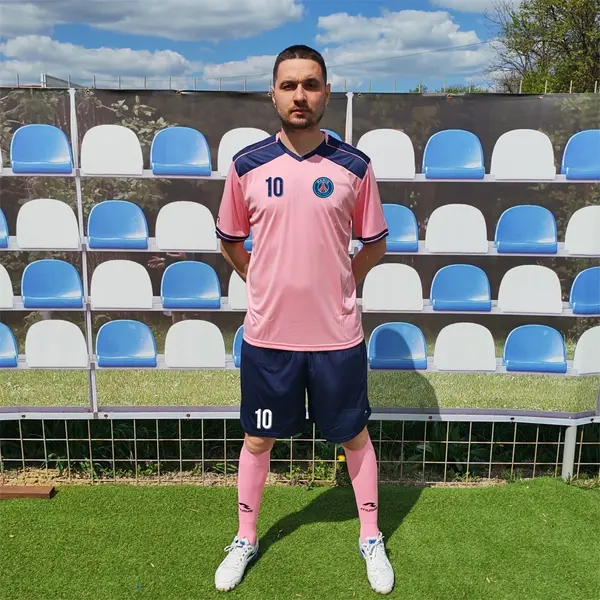 Kit echipament MUSAI - EF3 2XL, Roz cu Bleumarin