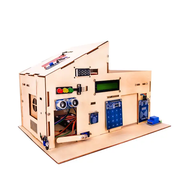 Kit educational casa inteligenta cu Arduino, Bitmi 12127
