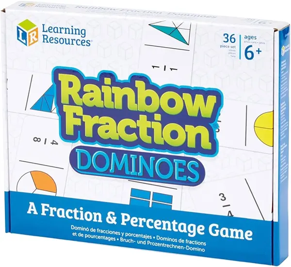 Kit educațional Learning Resources - Domino Rainbow